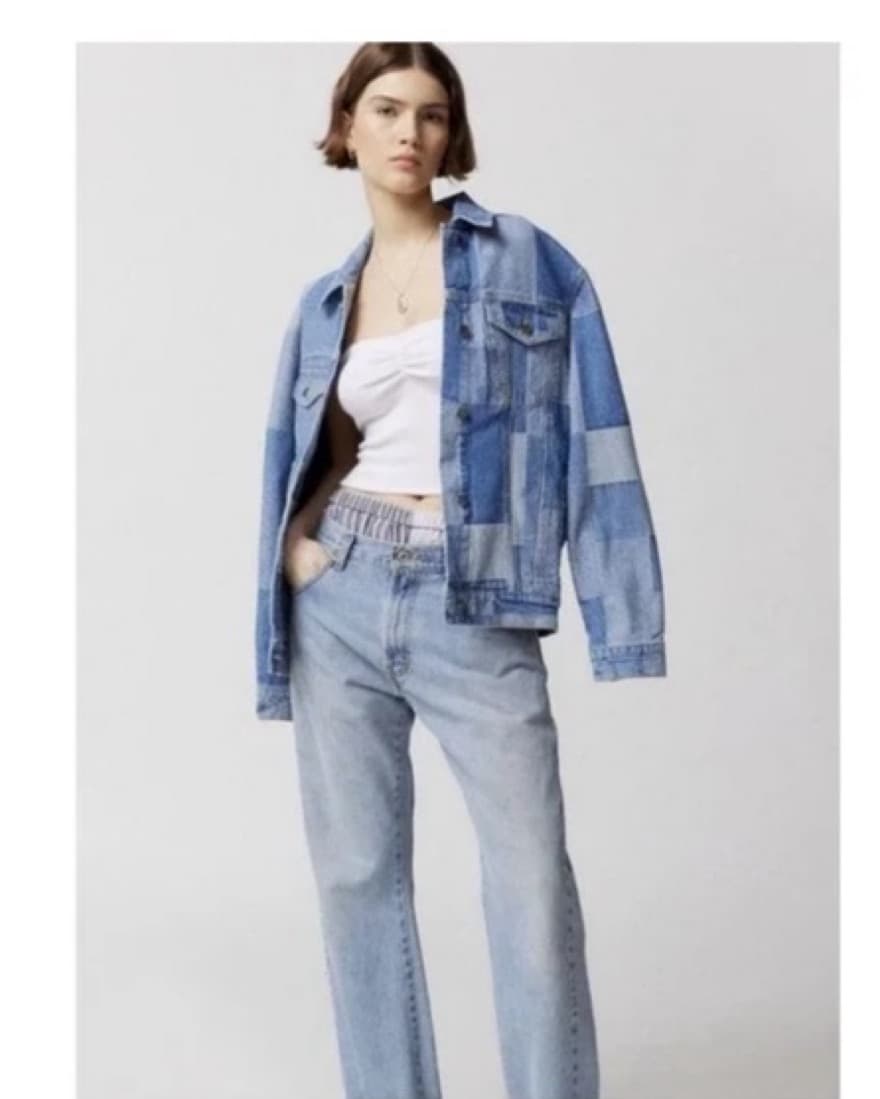 Mixed Denim Jacket  - Image 1