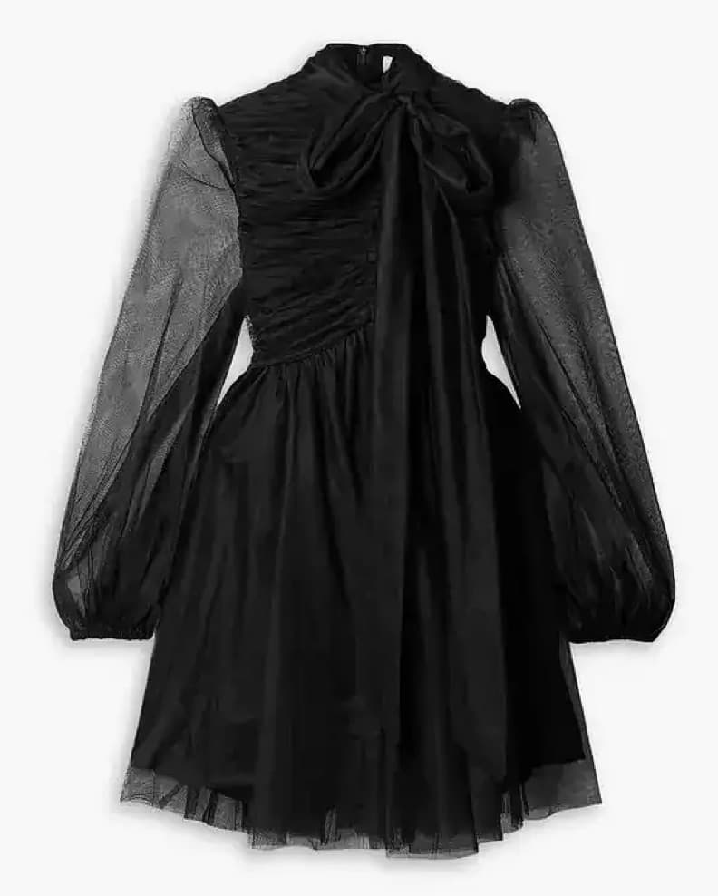 ZIMMERMANN Bow Tulle Minidress - Image 3
