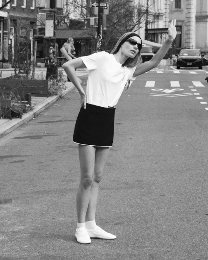 COMBINATION WRAP FRONT SKORT - Image 3
