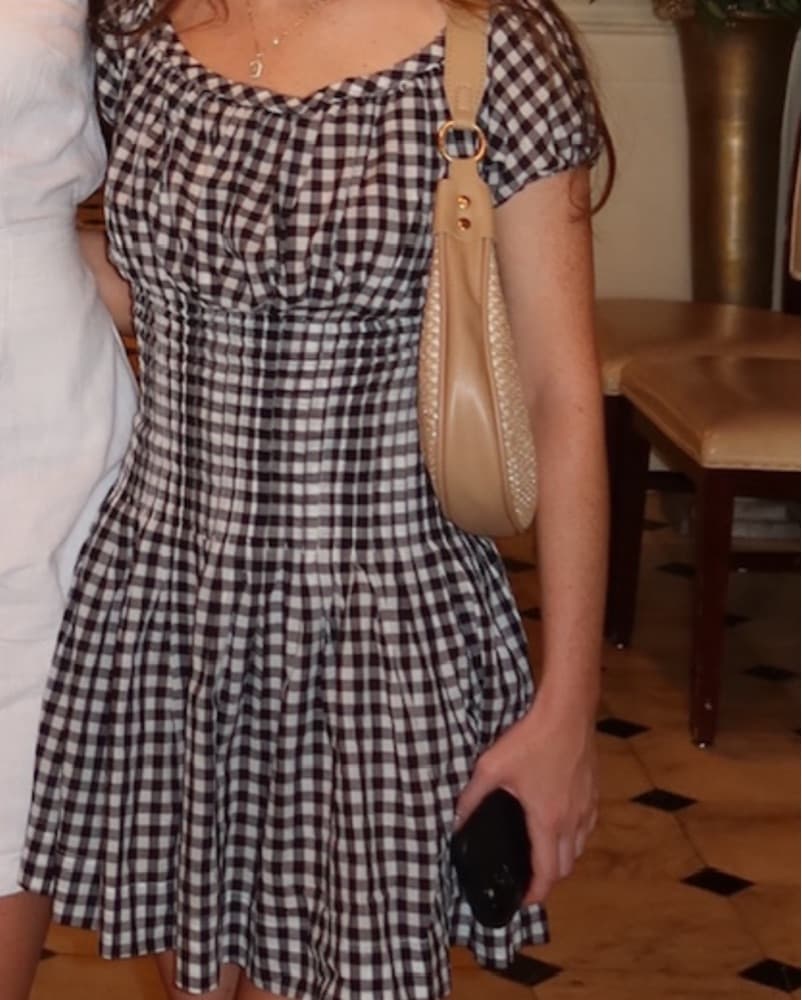 Frankies Bikinis Sadie Gingham Dress - Image 2