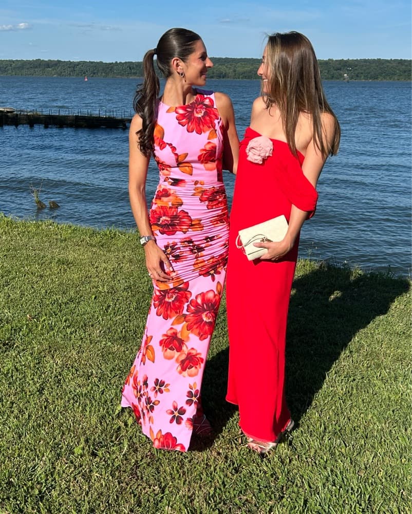 Floral Pink Dress  - Image 1