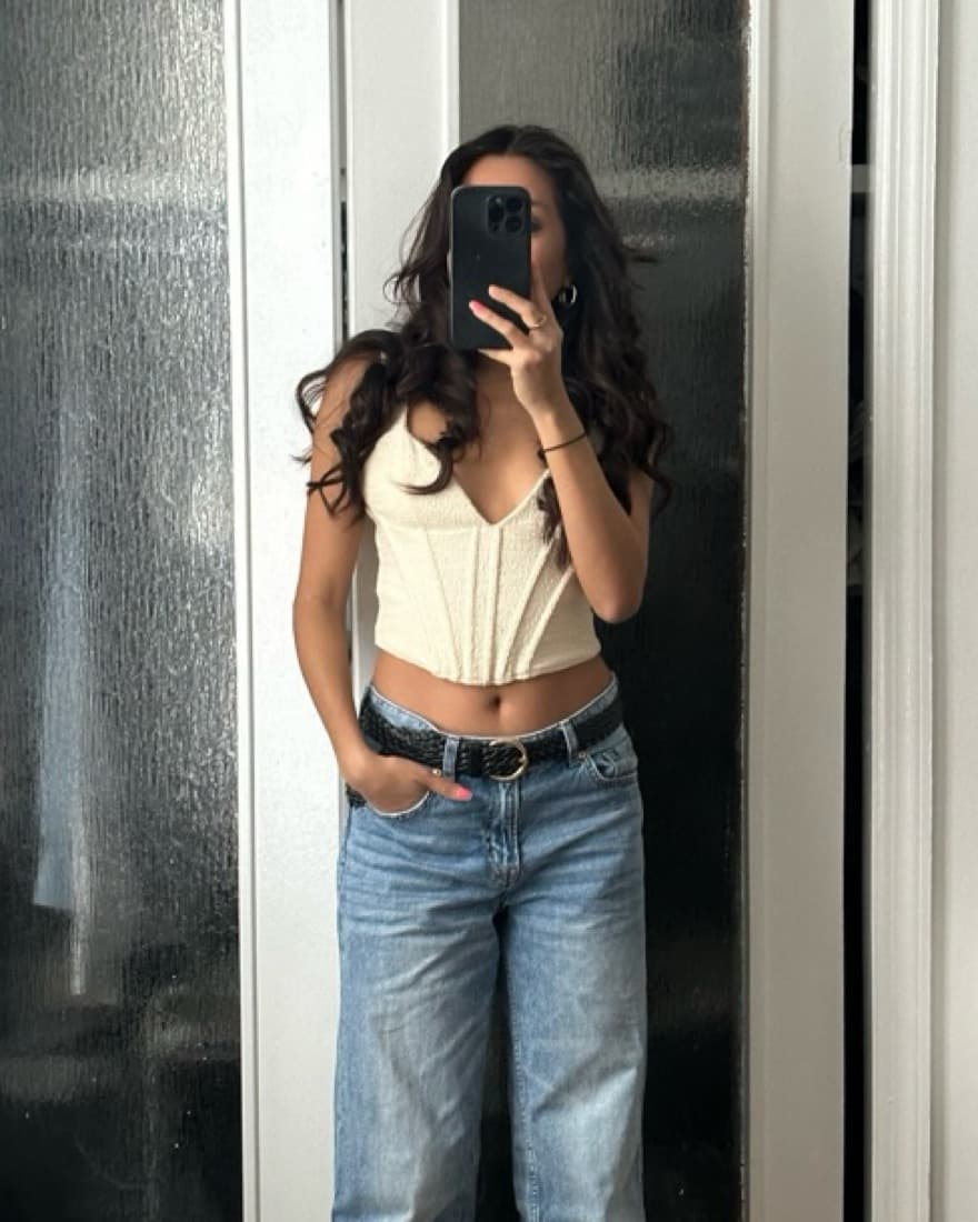 Textured Corset Top - Image 5