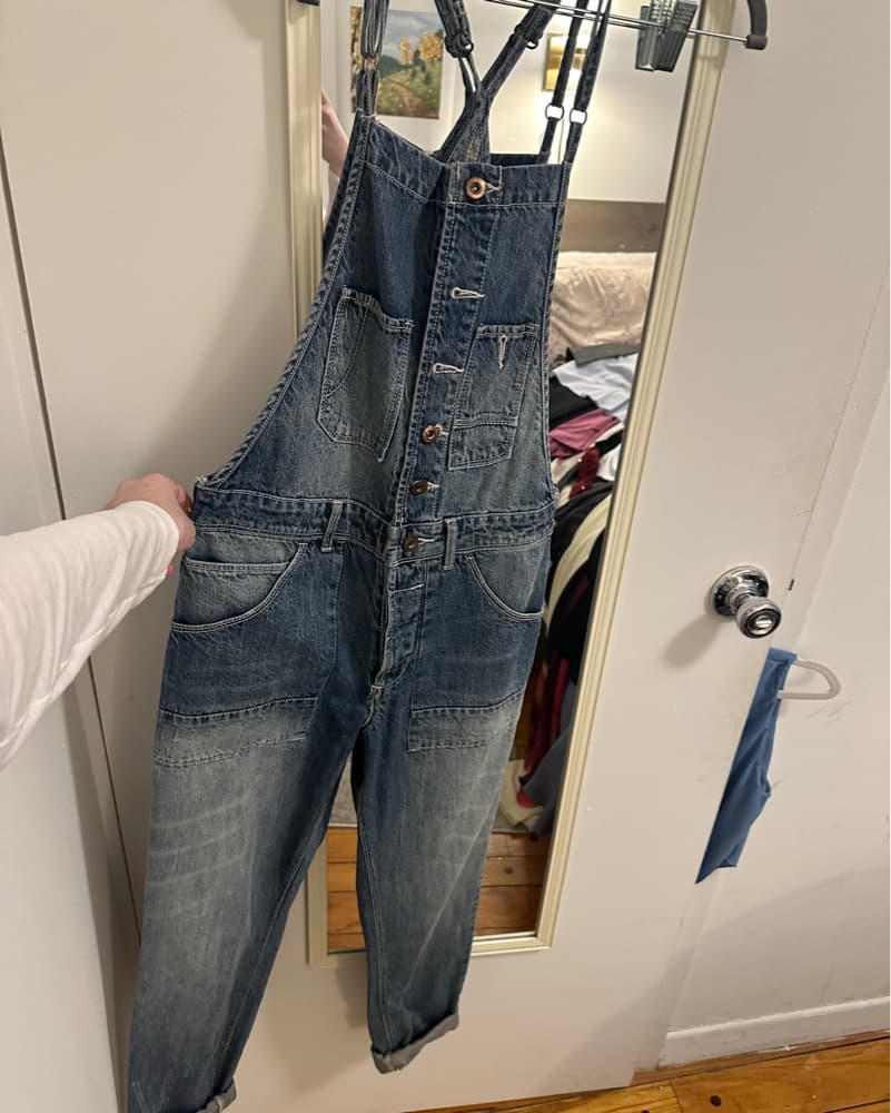Blue long overalls - Image 1