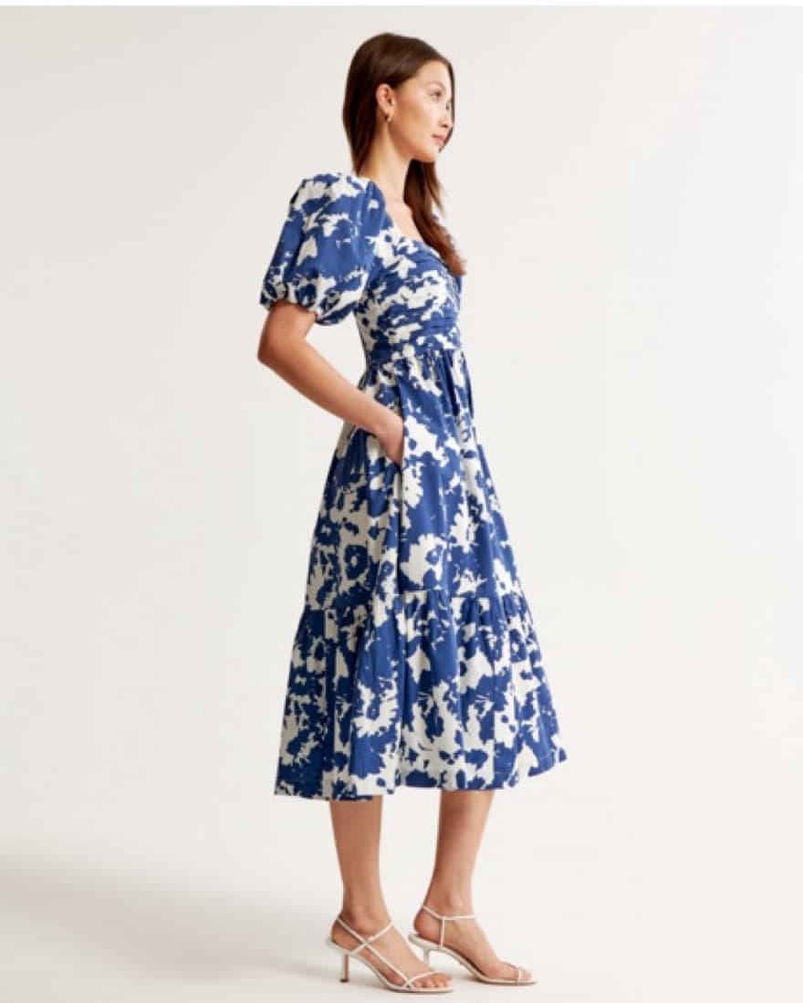 Aberombie Emerson Poplin Midi Dress - Image 4