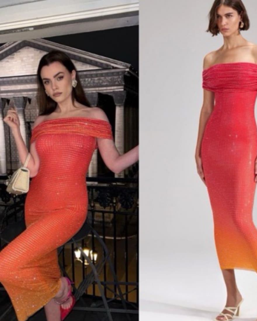 Self Portrait Sunset Dress  - Image 6