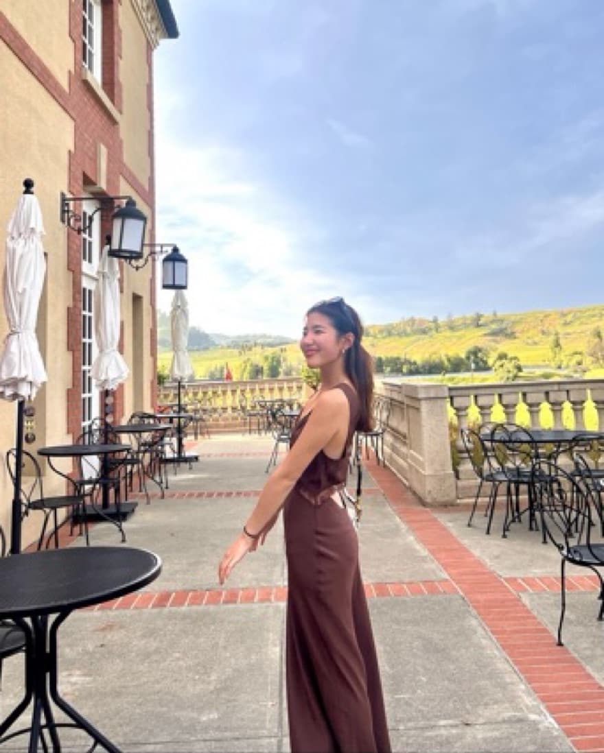Reformation Provence Silk Dress - Image 1