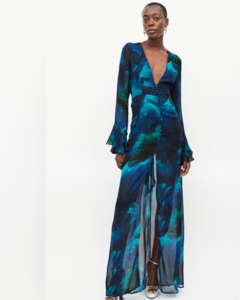 Vibrant Printed Maxi Dress - Image 4