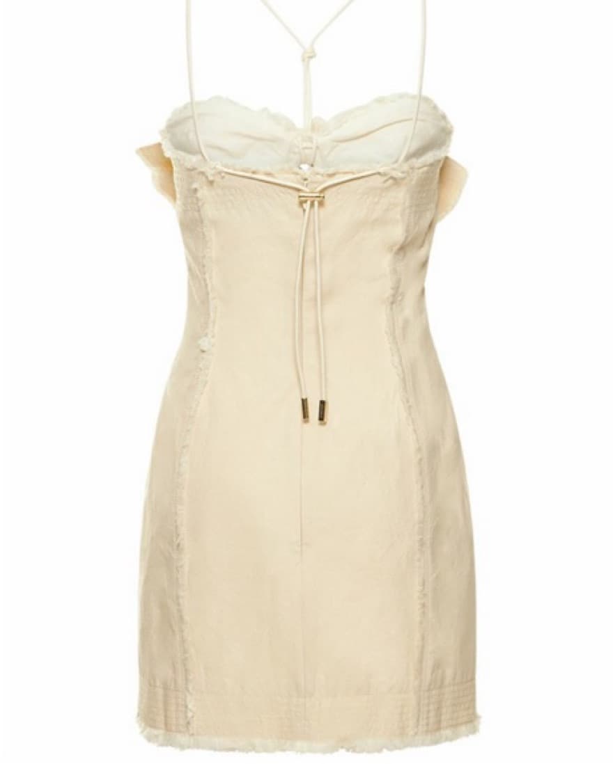 $1800 Jacquemus Mini Dress - Image 4