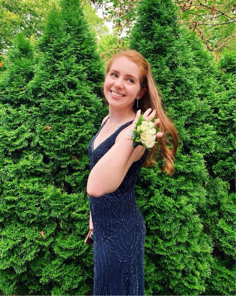 Sparkling Navy Blue Sequin Gown-BHLDN - Image 1