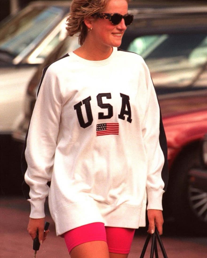 Crew Neck USA Sweatshirt - Image 1