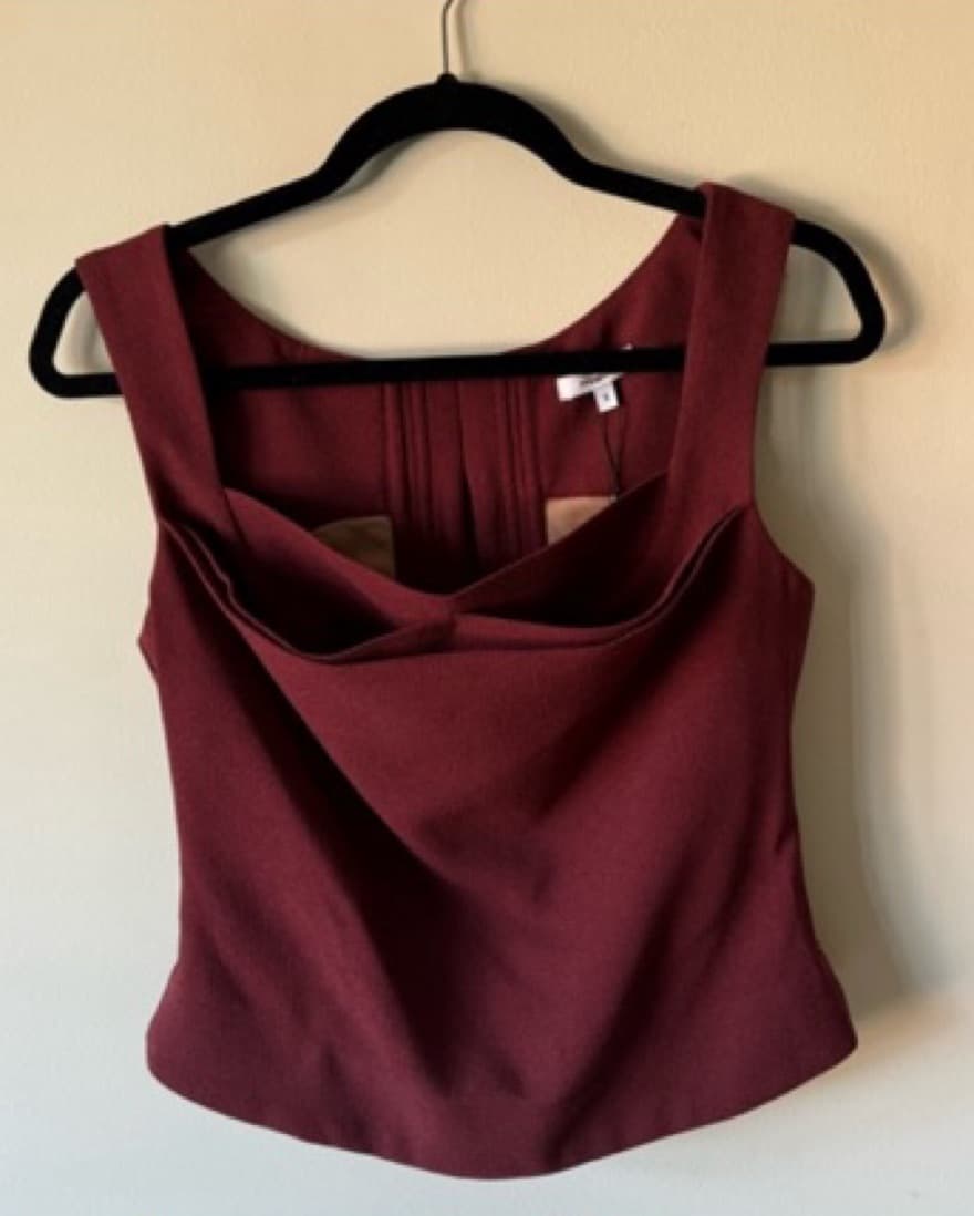 Miaou Imogene Corset Burgundy - Image 4