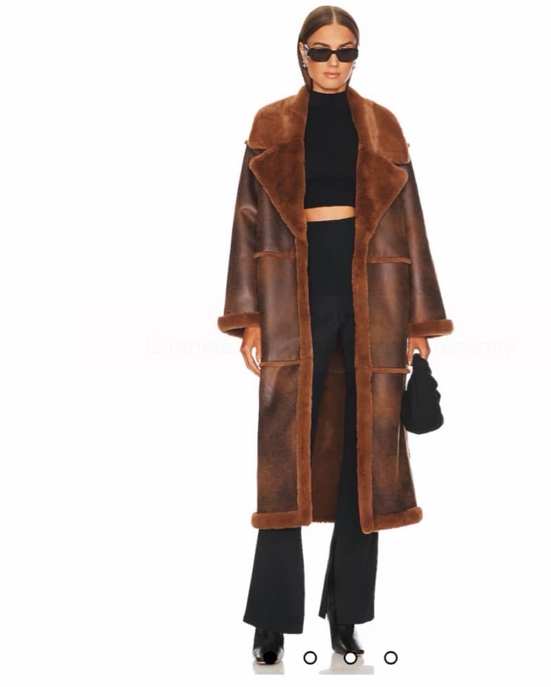 Brown Fur Coat - Image 4