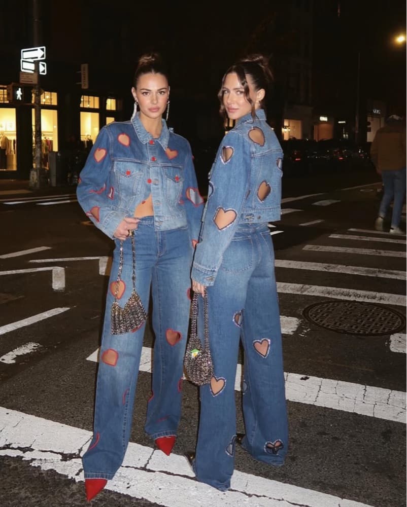 Alice & Olivia Denim Heart JEANS ♥️ - Image 4