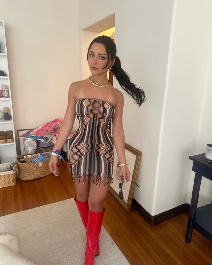 Poster Girl Haze Mini Dress - Image 6
