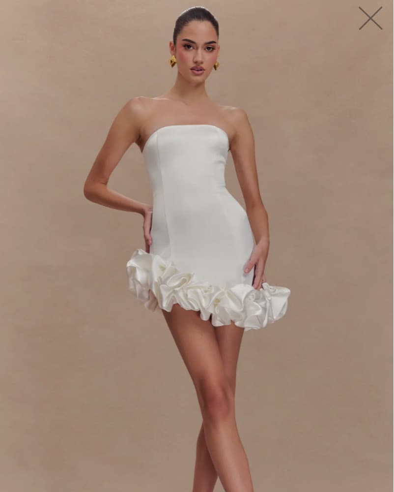 Meshki Bubble Mini Dress - Image 1