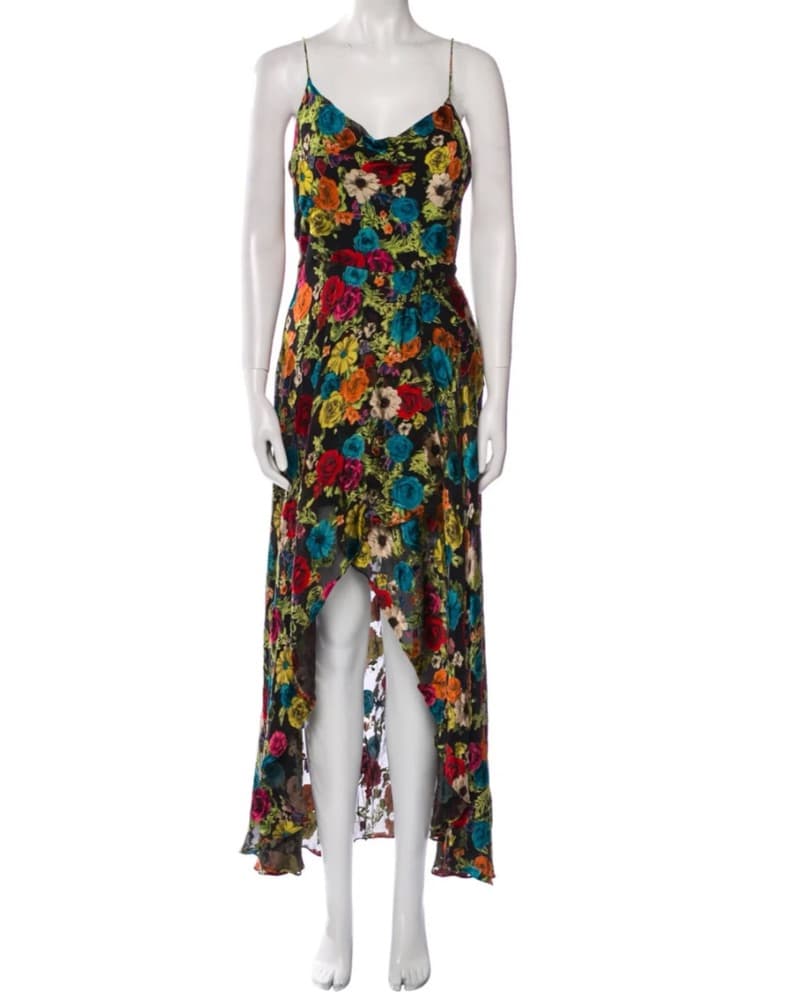 Alice + Olivia Floral High-Low Dress - Image 2