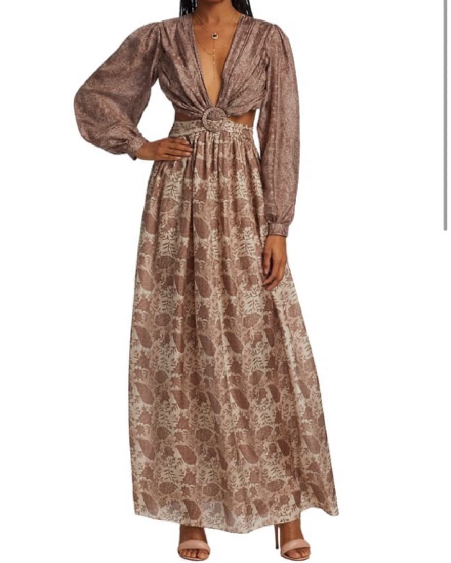 Hannah Artwear Cut Out Maxi Dress  - Image 2