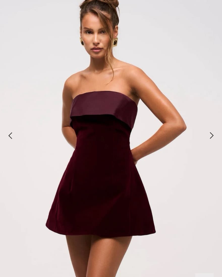 Murci Broadway Mini Foldover Dress - Image 1