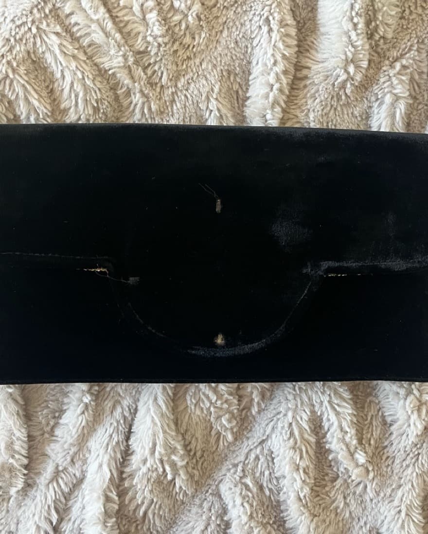 Anthropologie Velvet Clutch - Image 1