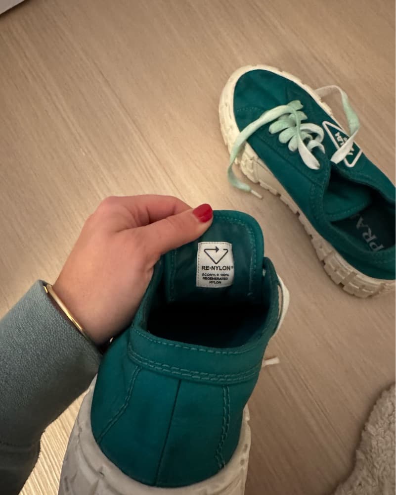 Prada Nylon Sneakers - Image 4