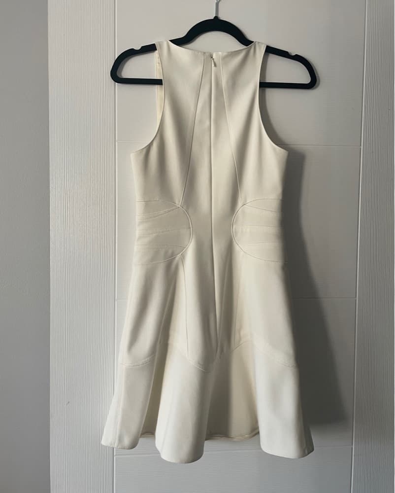 Alexander Wang Cream Color A-Line Dress - Image 4