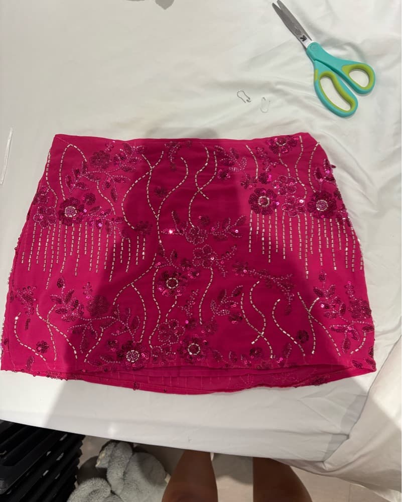 Peppermayo Sequin Mini Skirt - Image 2