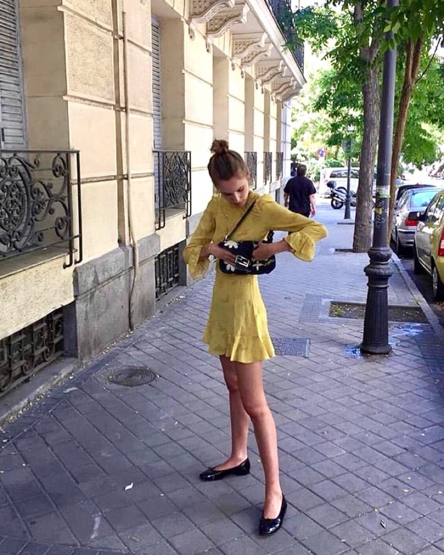 Realisation Par Yellow Silk Mini Dress - Image 4