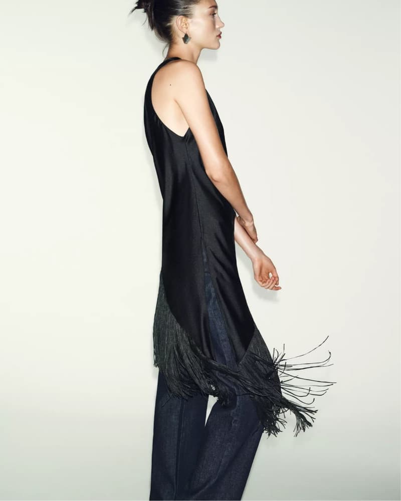Zara Fringed Halter Top  - Image 6