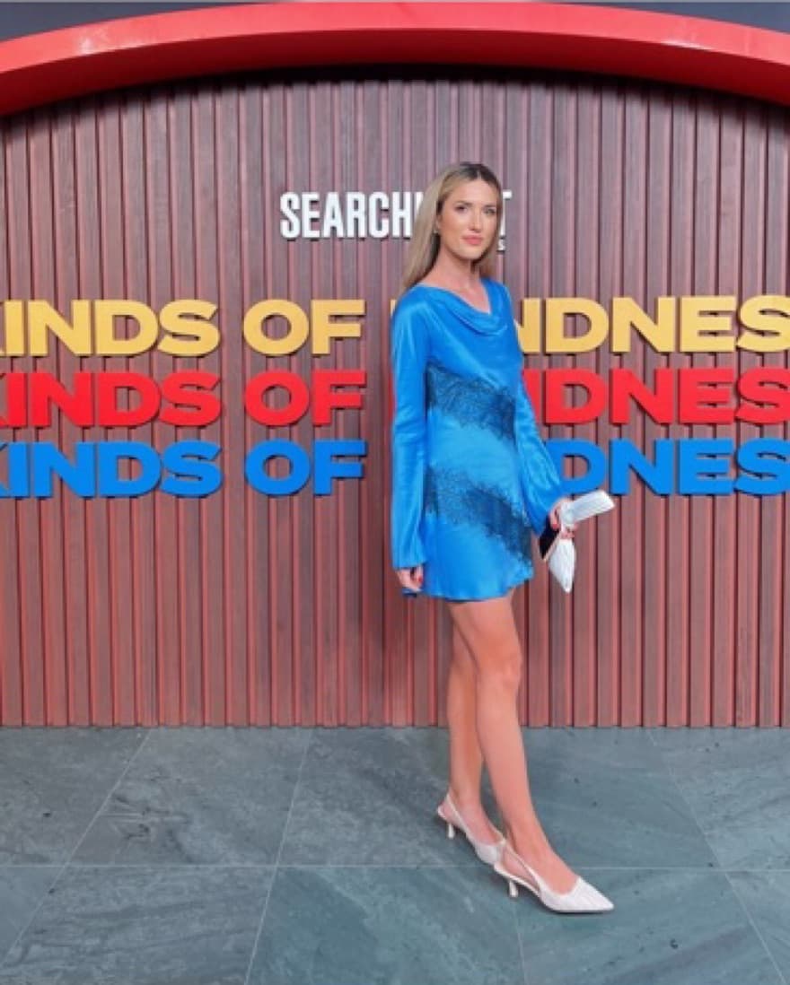 Significant Other Blue Mini Dress - Image 1