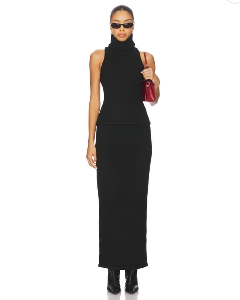 Knit Top & Skirt Set - Image 1