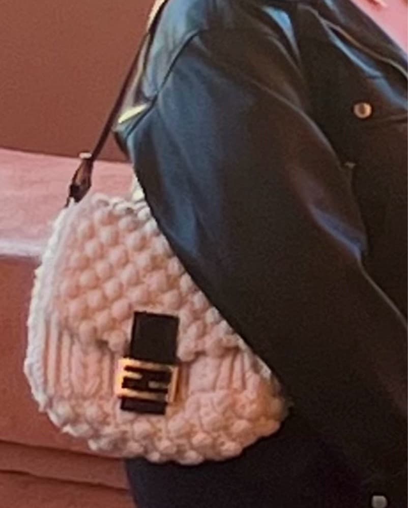 Fendi White Crochet Mama - Image 3