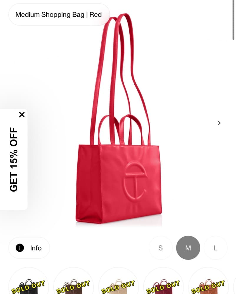 Medium Red Telfar! - Image 3