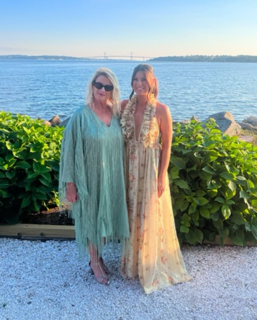 Love Shack Fancy Antonie Halter Dress - Image 2