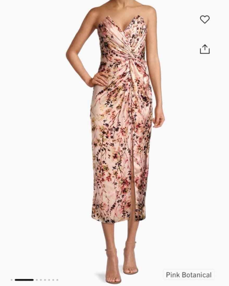 Katie May  Come On Home Floral Midi-Dres - Image 1