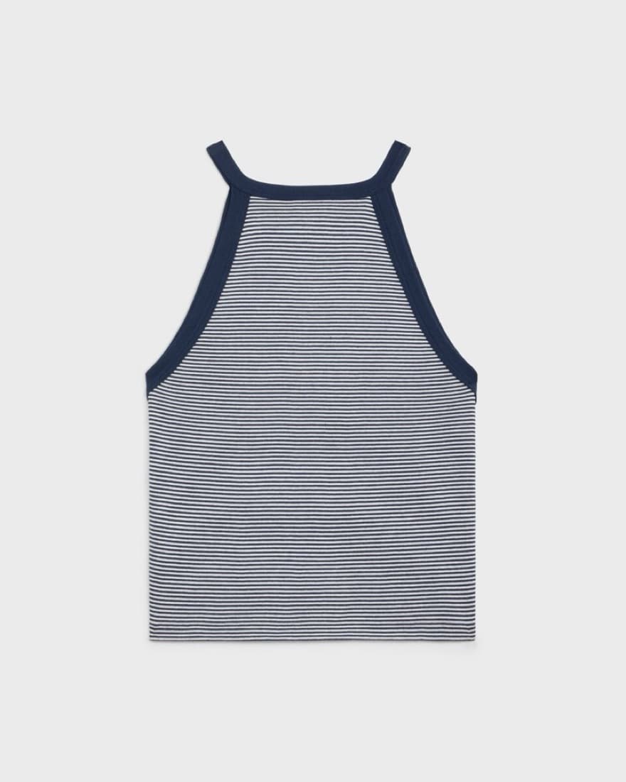 Celine Triomphe Striped Tank - Image 3
