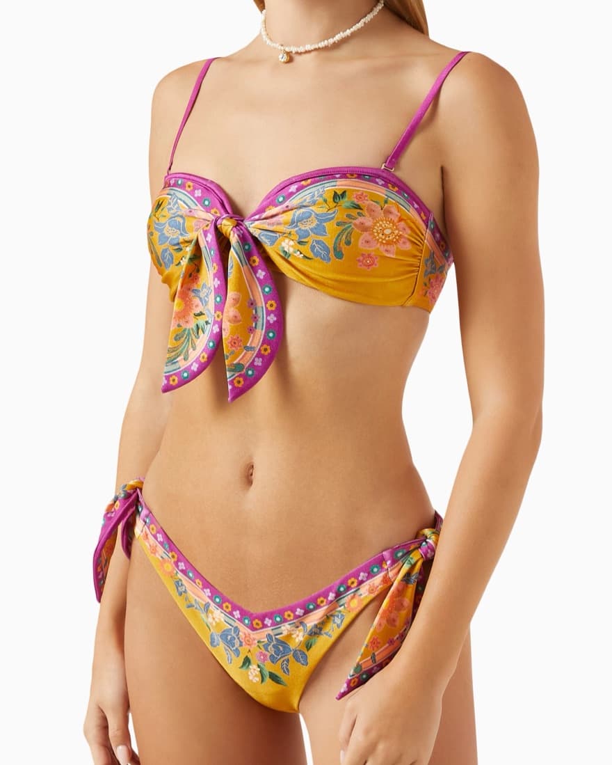 Zimmermann Ginger Tie Scarf Bikini - Image 4