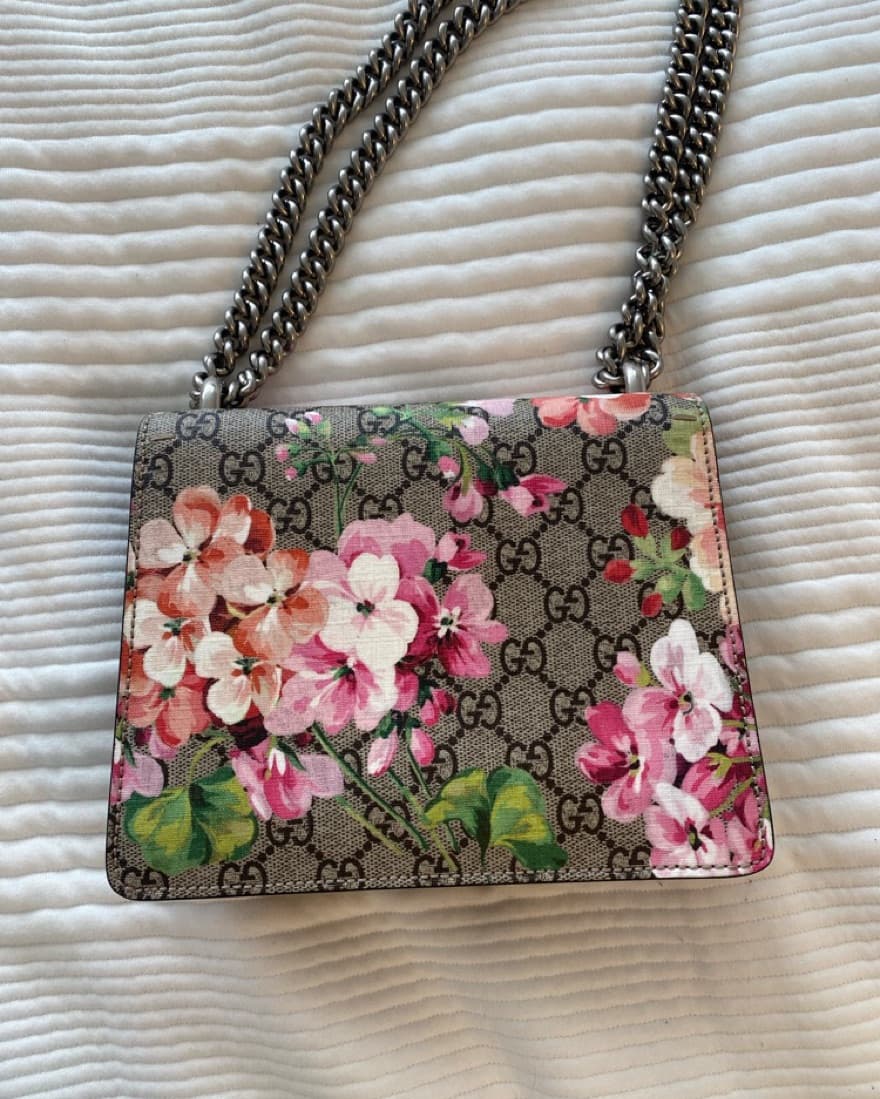 Gucci Dionysus Bag Blooms Print GG Coat - Image 2