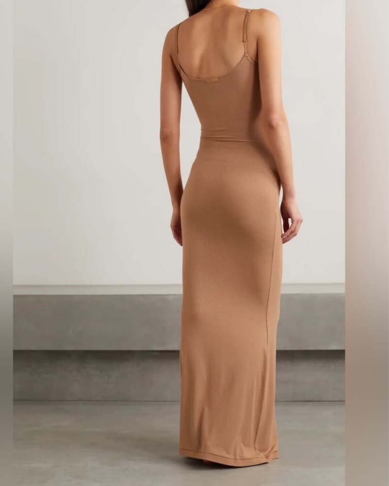 Skims Tan/Light Brown Maxi Dress - Image 2
