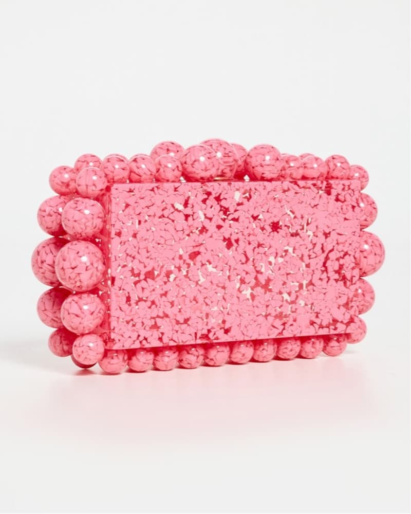 Cult Gaia Pink Eos Clutch - Image 4