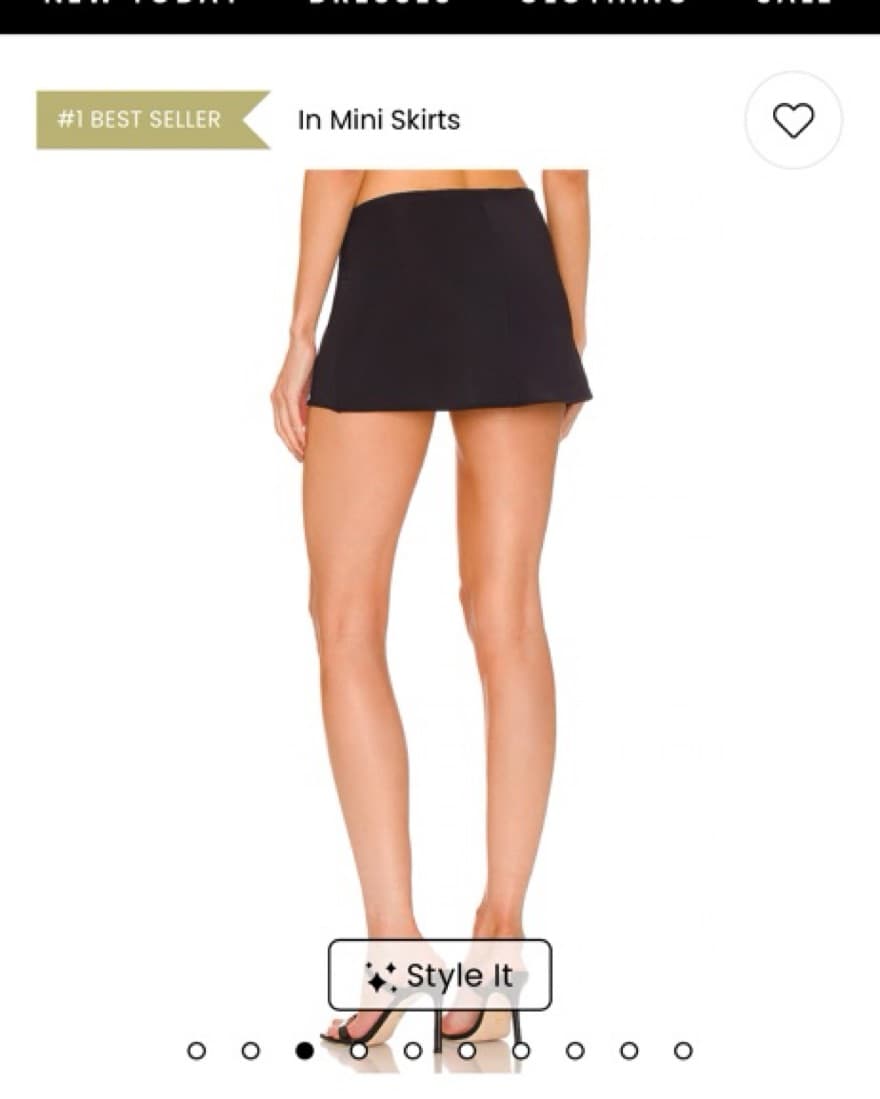 Danielle Guizio Micro Mini Skirt - Image 2
