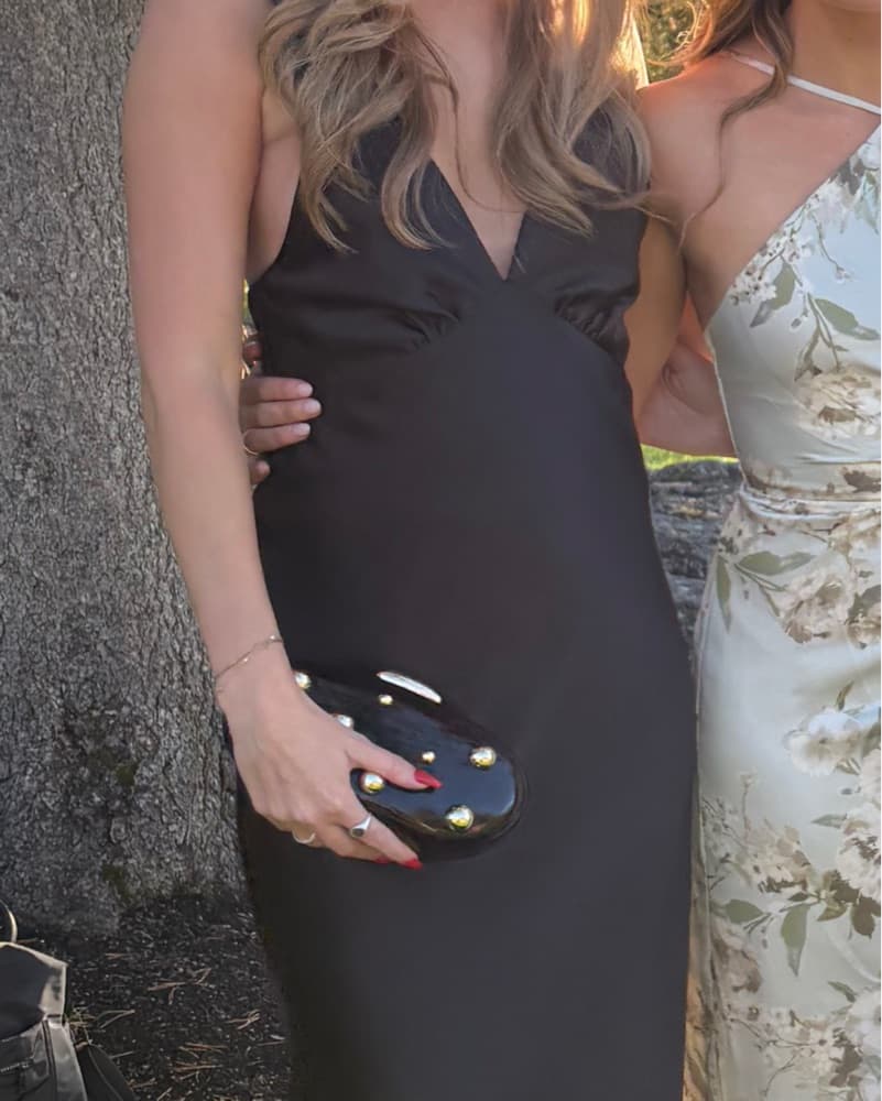 Black Midi Dress - Image 4