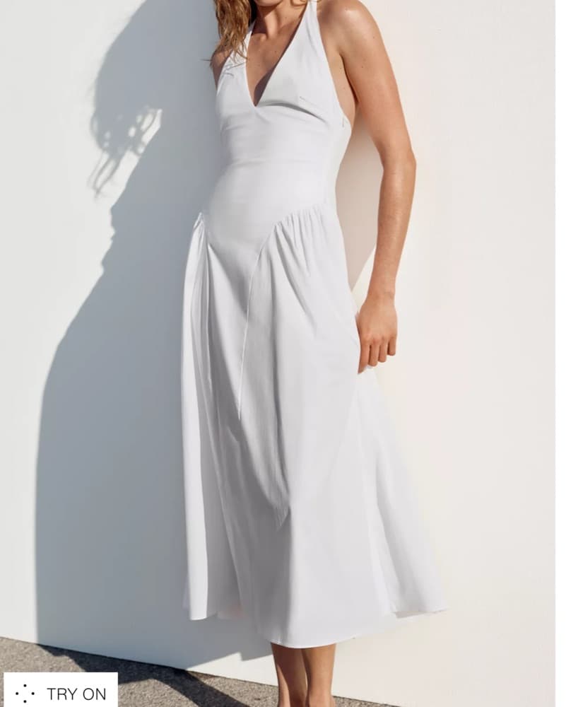 Zara Halter Neck Dress - Image 3