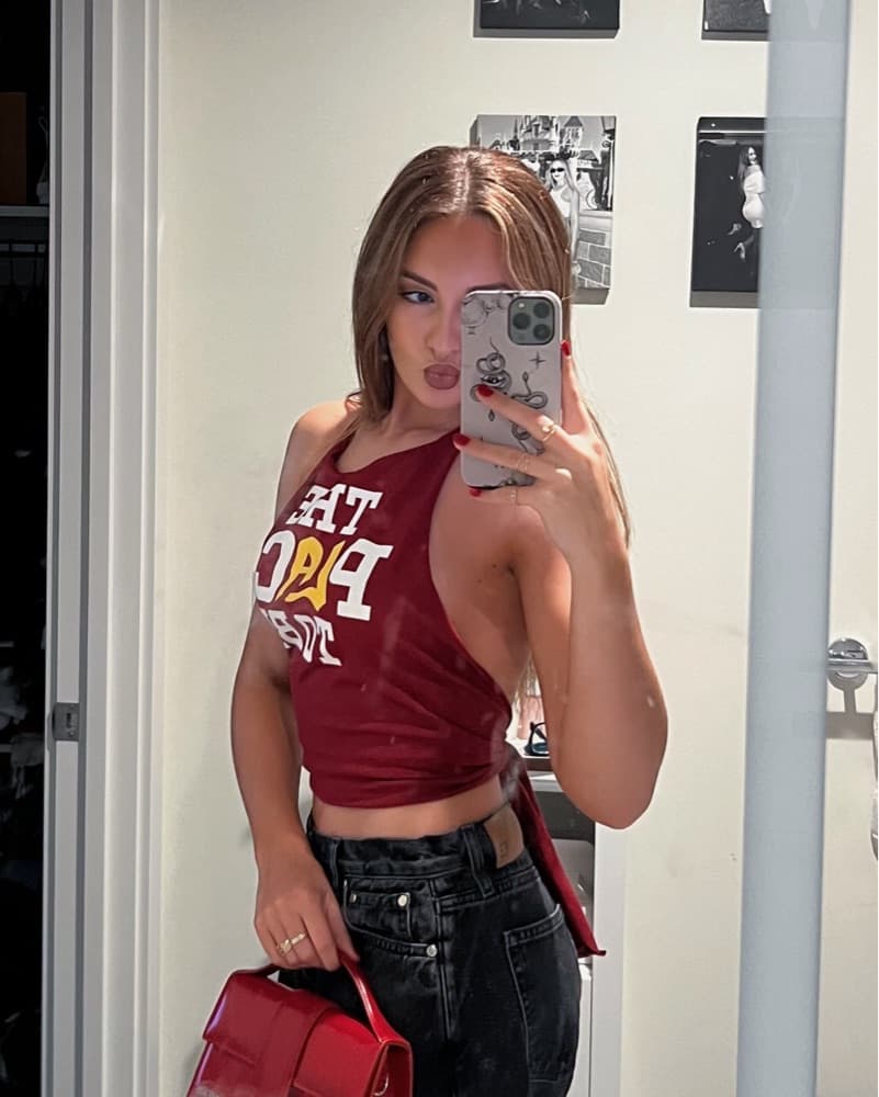 USC The Place to Be Halter Top Open Back - Image 3