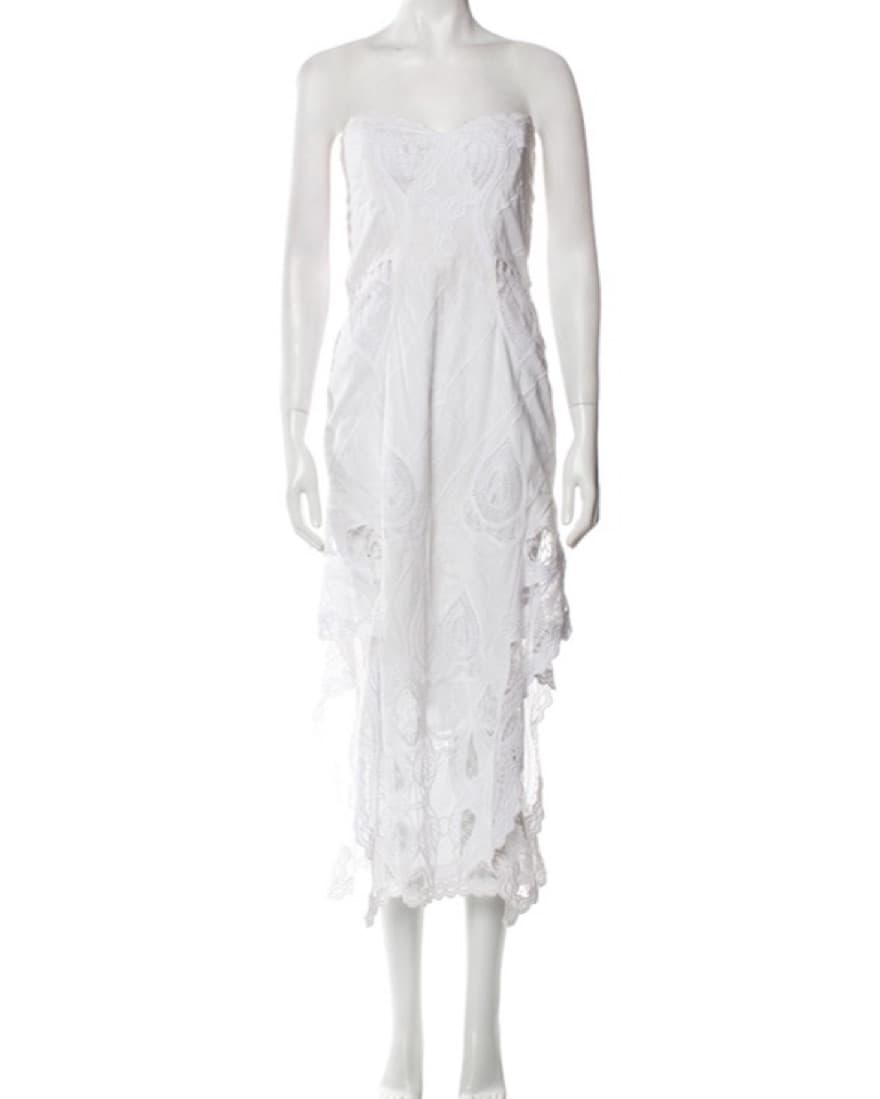 Simkhai White Midi Dress  - Image 2