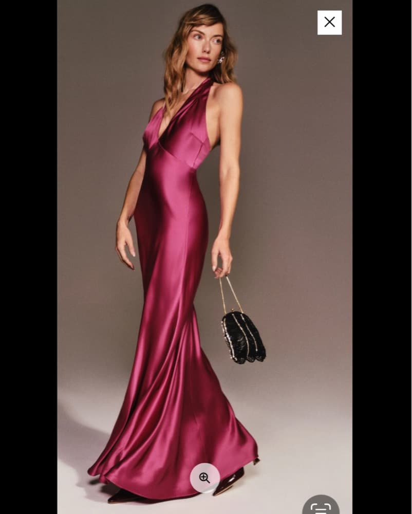 Reformation Daniela Silk Dress  - Image 2