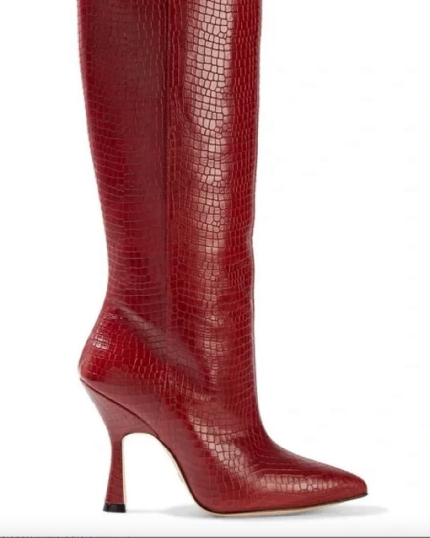 Stuart Weitzman Leather Knee Boots - Image 2