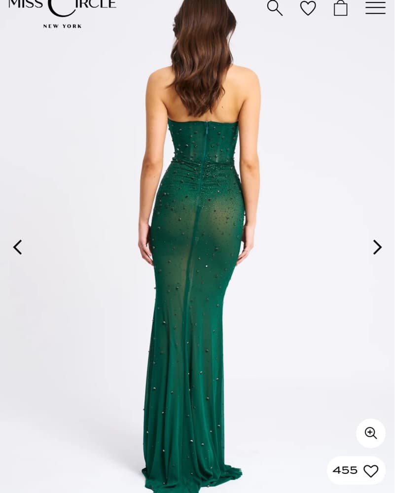 Miss Circle- Fatima Corset Mermaid Gown - Image 4