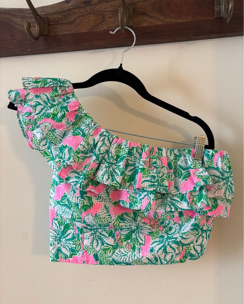 Lilly Pulitzer Kasida Ruffle Set - TOP  - Image 2