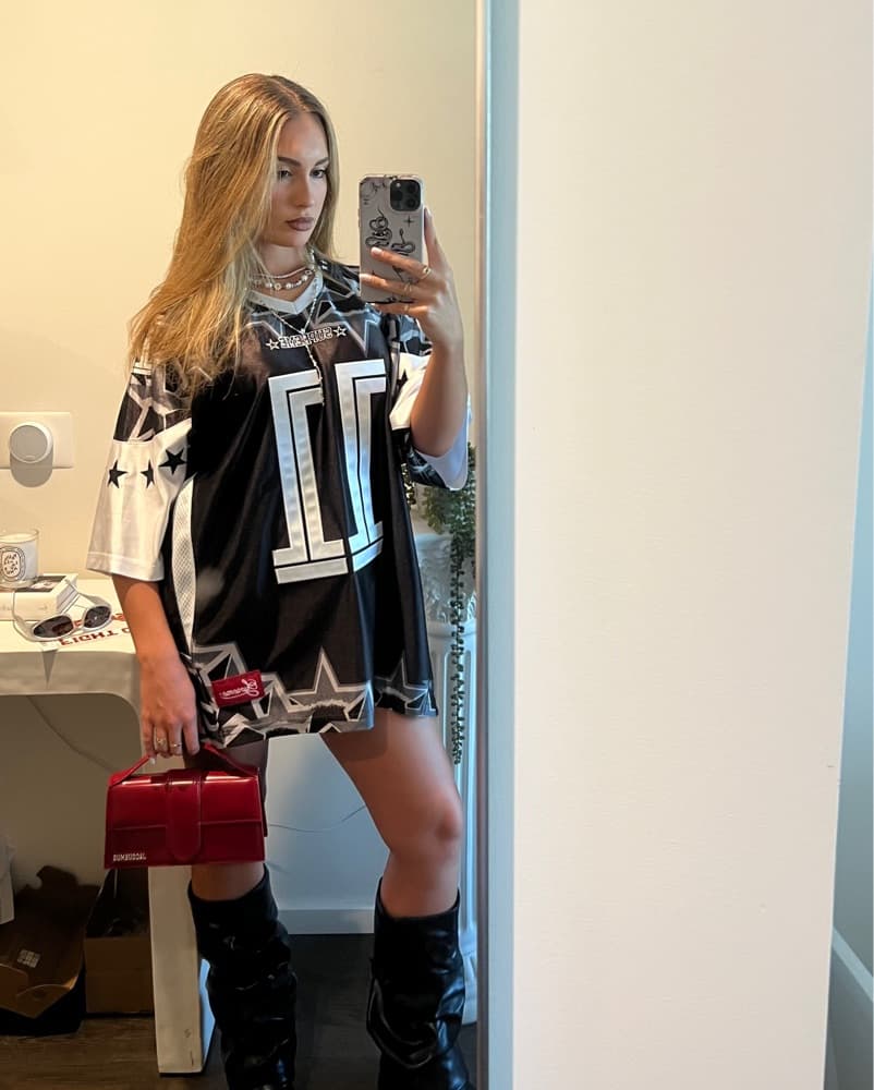 Supreme 2025 Stars Football Jersey Sz L - Image 2
