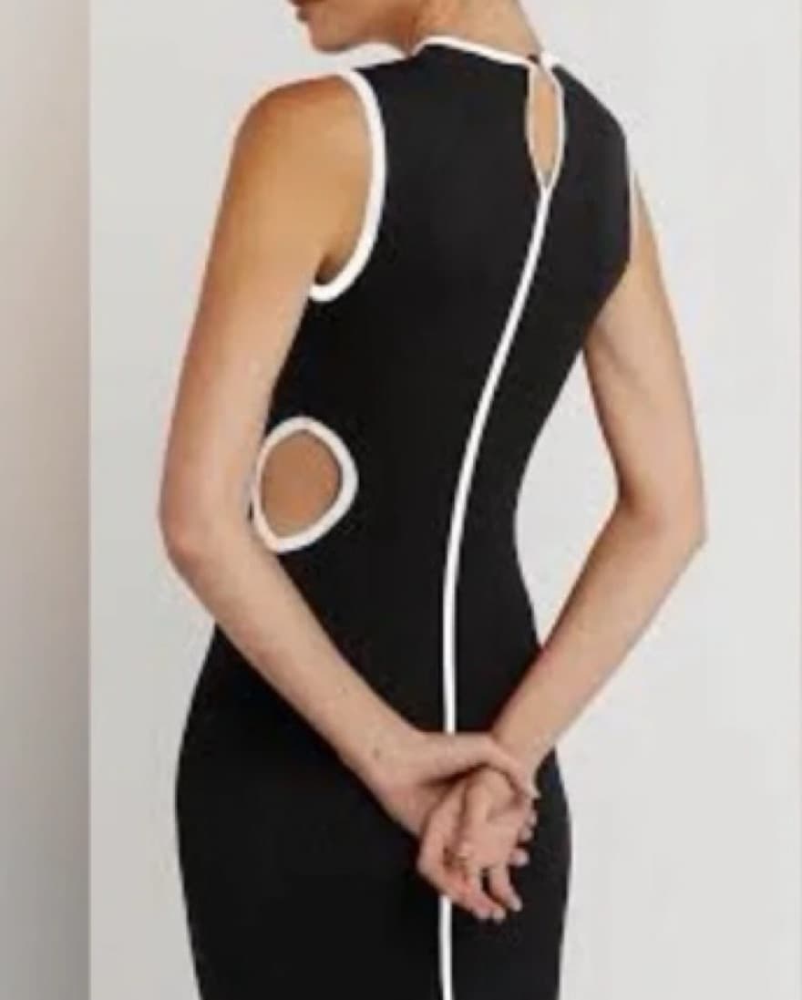 DISSH Ribbed Black Dress  - Image 6